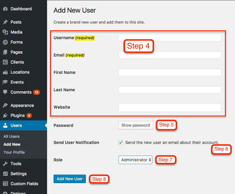 Wordpress users. New user add. Windows 10 add New user admin. Enter a New username:. How to add user to repository.